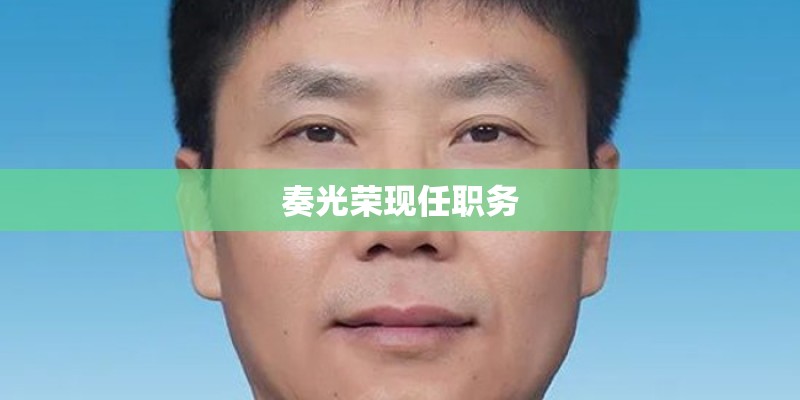 奏光荣现任职务