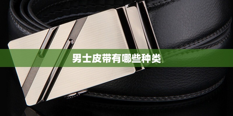 男士皮带有哪些种类