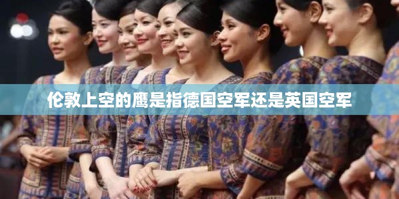 伦敦上空的鹰是指德国空军还是英国空军